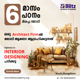 Top Interior Designing Course in Kochi 